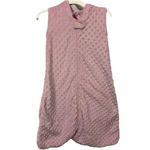 Hudson Baby HB Sleep Sack 18-24 Months XL Pink Minky Velour Wearable Blanket